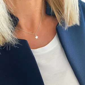 Silver Star Necklace