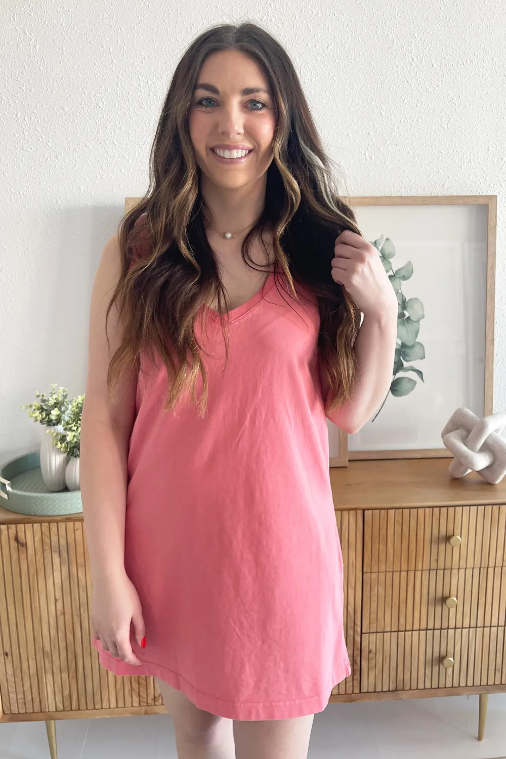 Sloane V-Neck Mini Dress