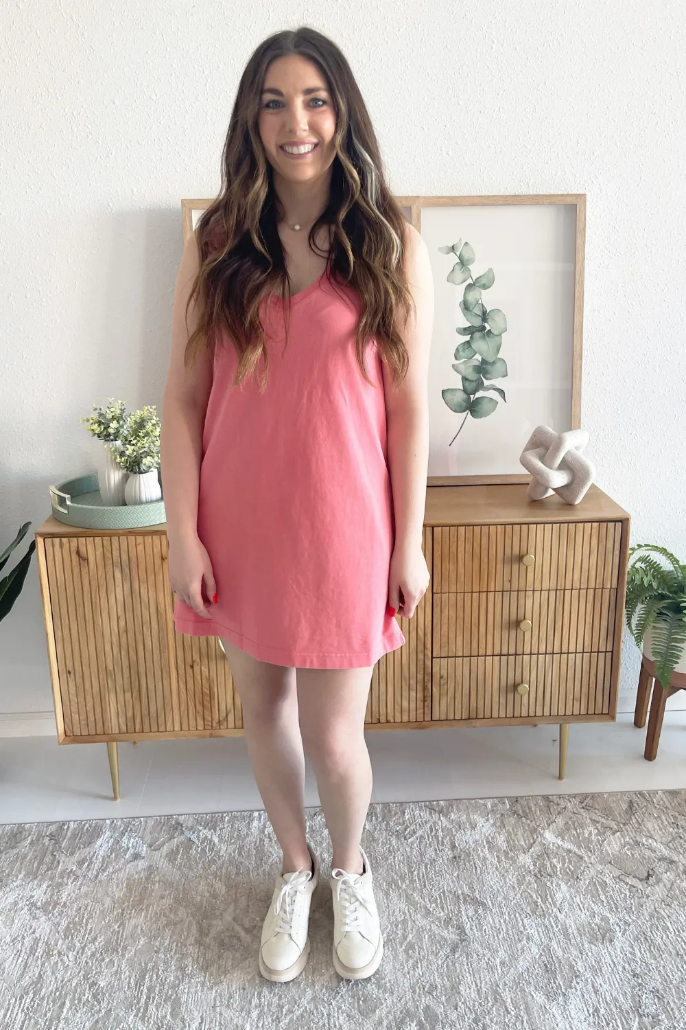Sloane V-Neck Mini Dress