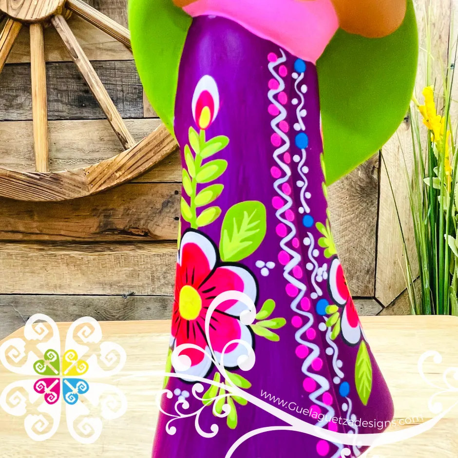 Small Juanita Michoacana Doll - Ceramic Statue