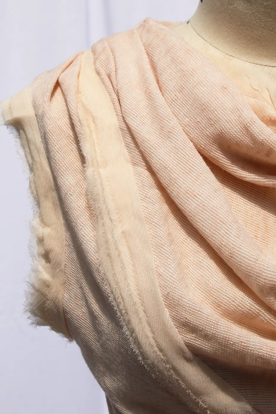 Soft Petal Draped Blouse