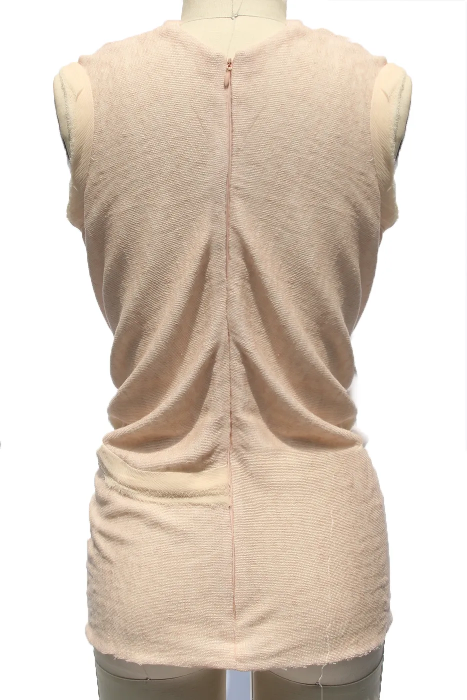 Soft Petal Draped Blouse
