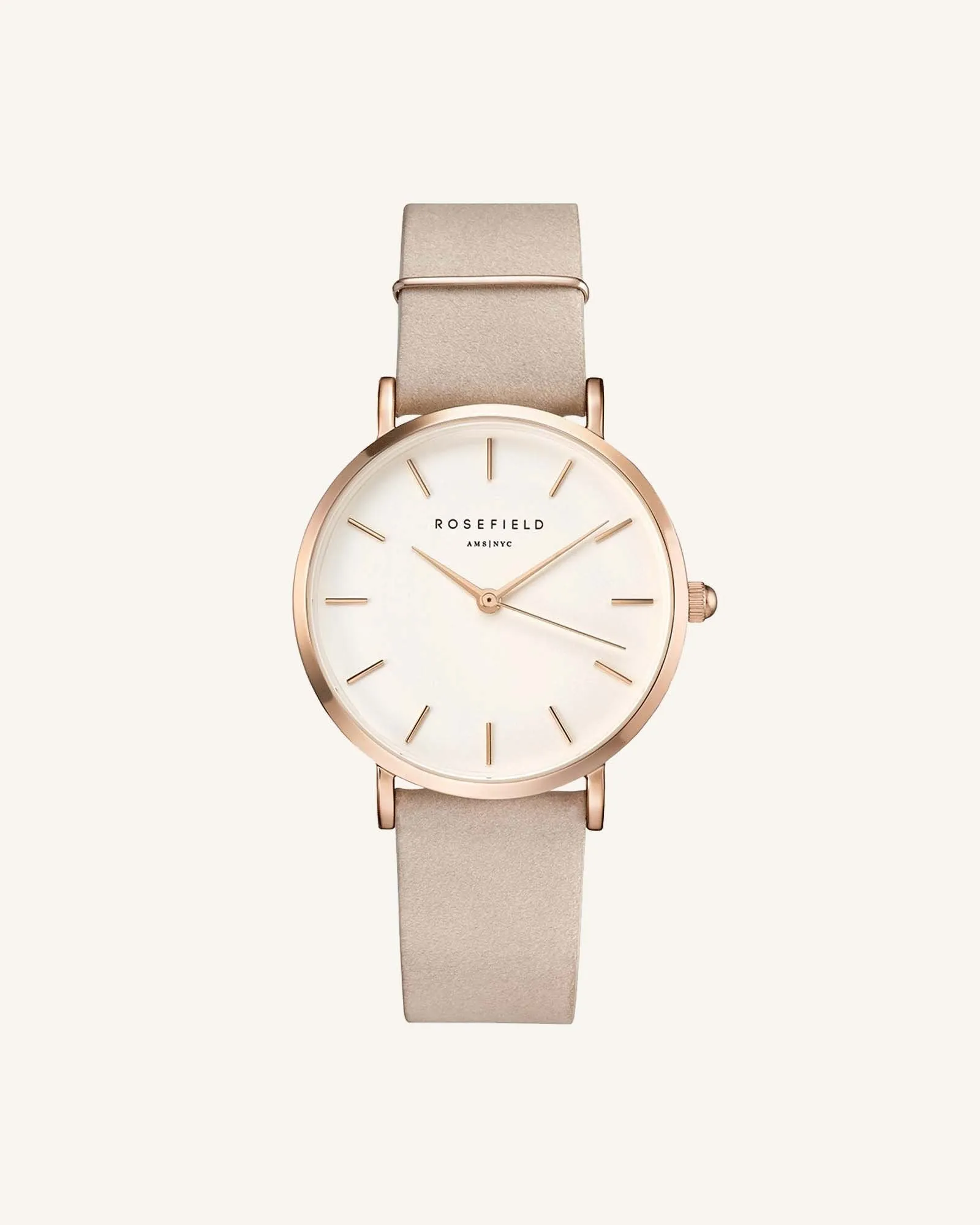 Soft Pink Rose gold Strap