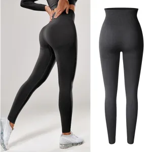 Soft Shade Leggings - Black-Style 2