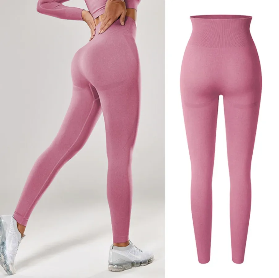 Soft Shade Leggings - Red-Style 1
