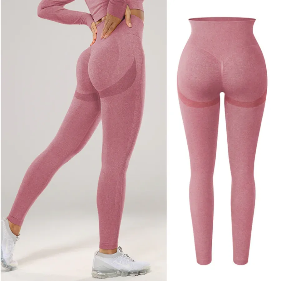Soft Shade Leggings - Red-Style 1