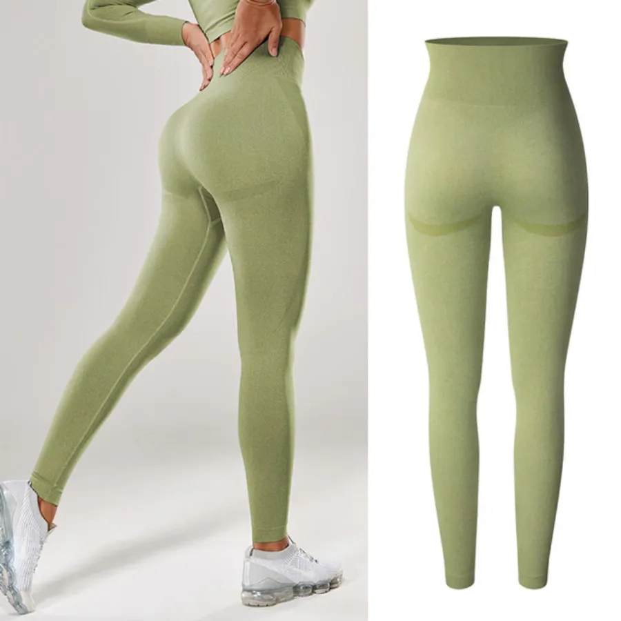 Soft Shade Leggings - Red-Style 1