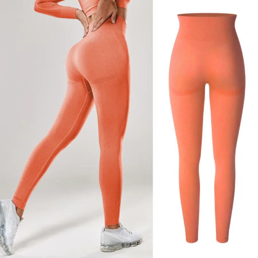 Soft Shade Leggings - Red-Style 1