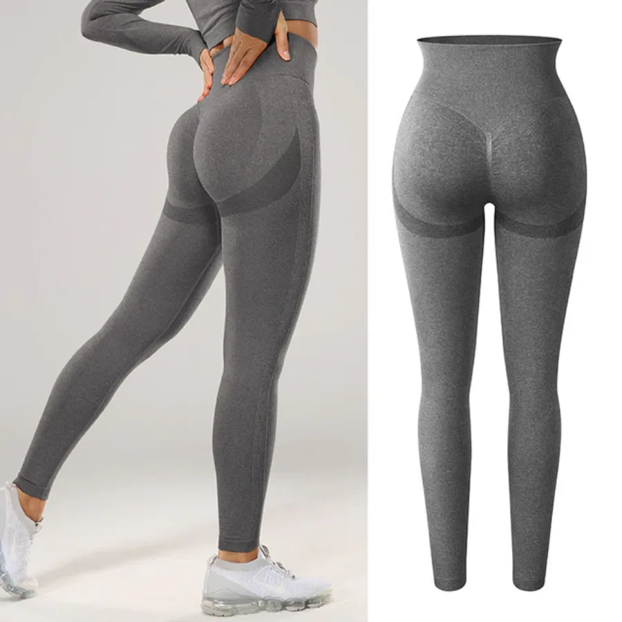 Soft Shade Leggings - Red-Style 1