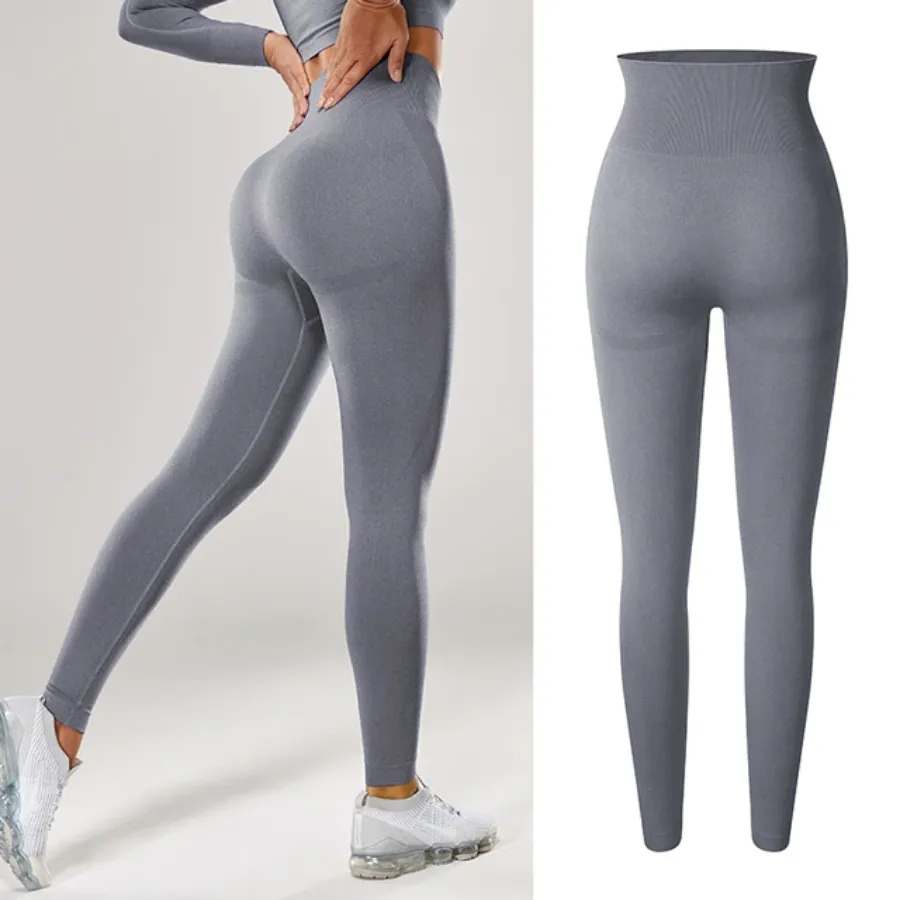 Soft Shade Leggings - Red-Style 1