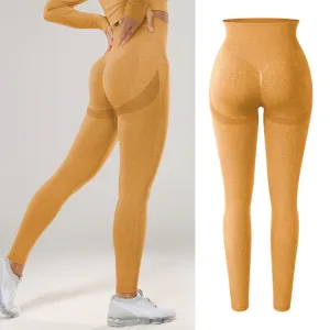 Soft Shade Leggings - Yellow-Style 1