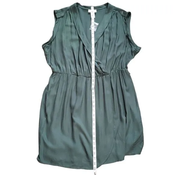 Soft Surroundings Faux Wrap Dress Size 1X