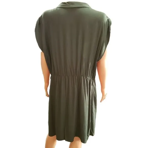 Soft Surroundings Faux Wrap Dress Size 1X