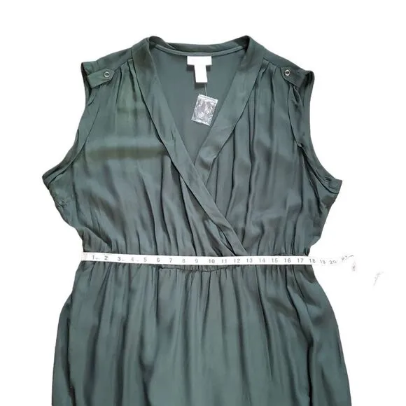 Soft Surroundings Faux Wrap Dress Size 1X