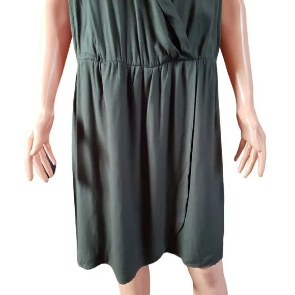 Soft Surroundings Faux Wrap Dress Size 1X
