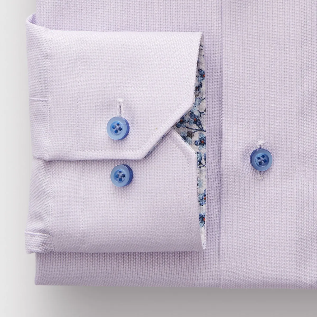 Solid Oxford Sport Luxury Shirt with Contrast