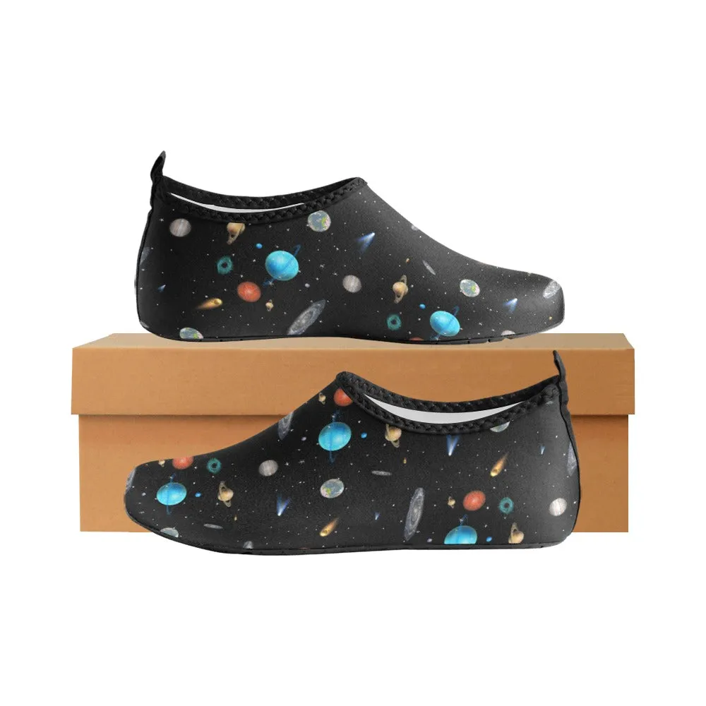 Space Men's Barefoot Aqua Shoes
