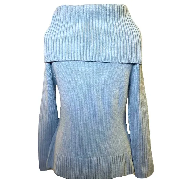 SPIEGEL WOMEN’s CIDER OFF THE SHOULDER LONG SLEEVES KNIT SWEATER