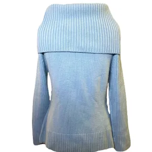 SPIEGEL WOMEN’s CIDER OFF THE SHOULDER LONG SLEEVES KNIT SWEATER