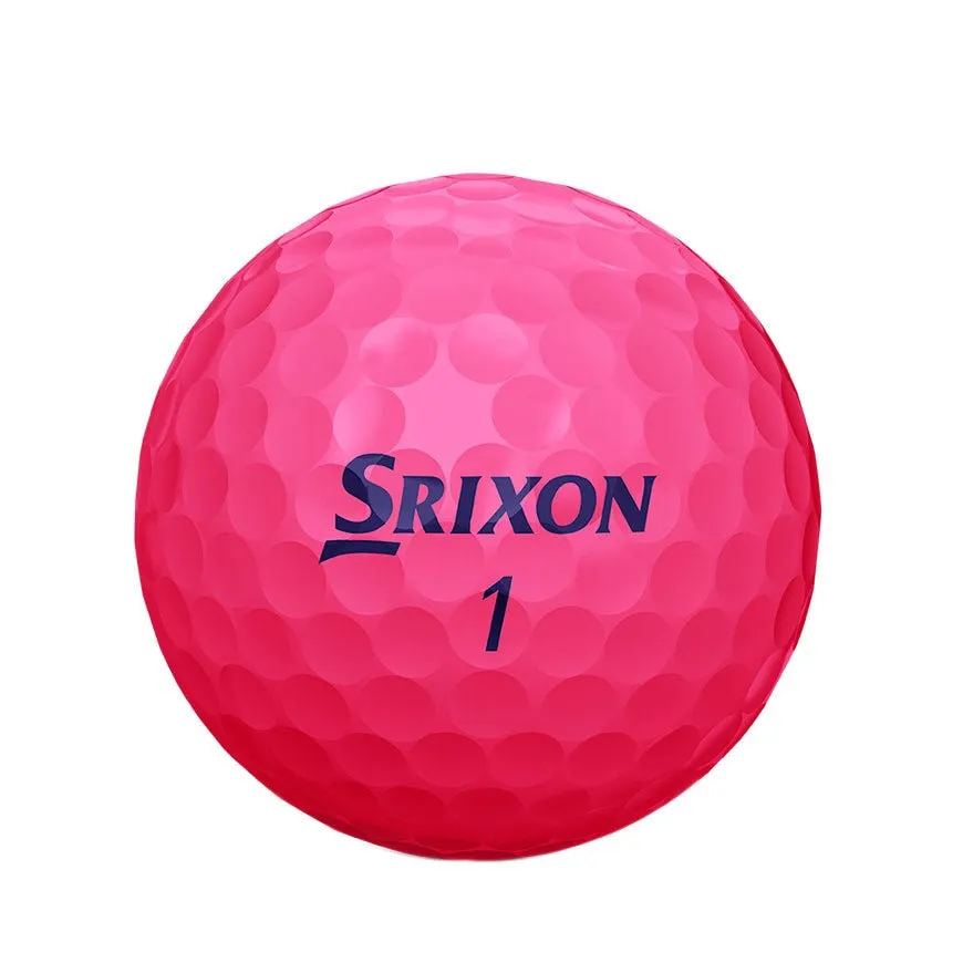 Srixon Soft Feel Lady Passion Pink Personalization Golf Balls