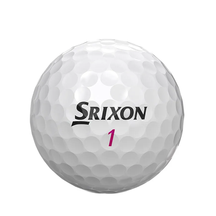Srixon Soft Feel Lady Soft WhitePersonalization Golf Balls