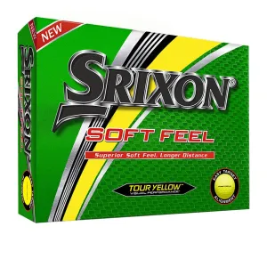 Srixon Soft Feel Tour Yellow Personalization Golf Balls