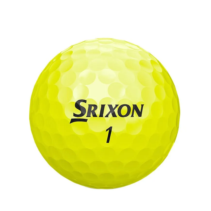 Srixon Soft Feel Tour Yellow Personalization Golf Balls