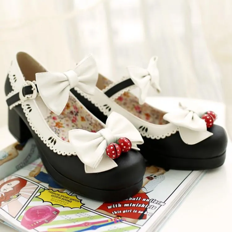 Strawberry Bells Lolita Shoes SD01996