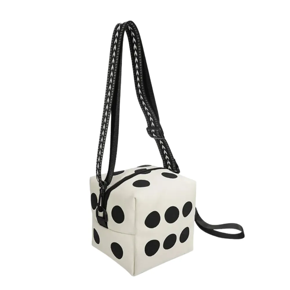 Street Couple Dice Shoulder Bag