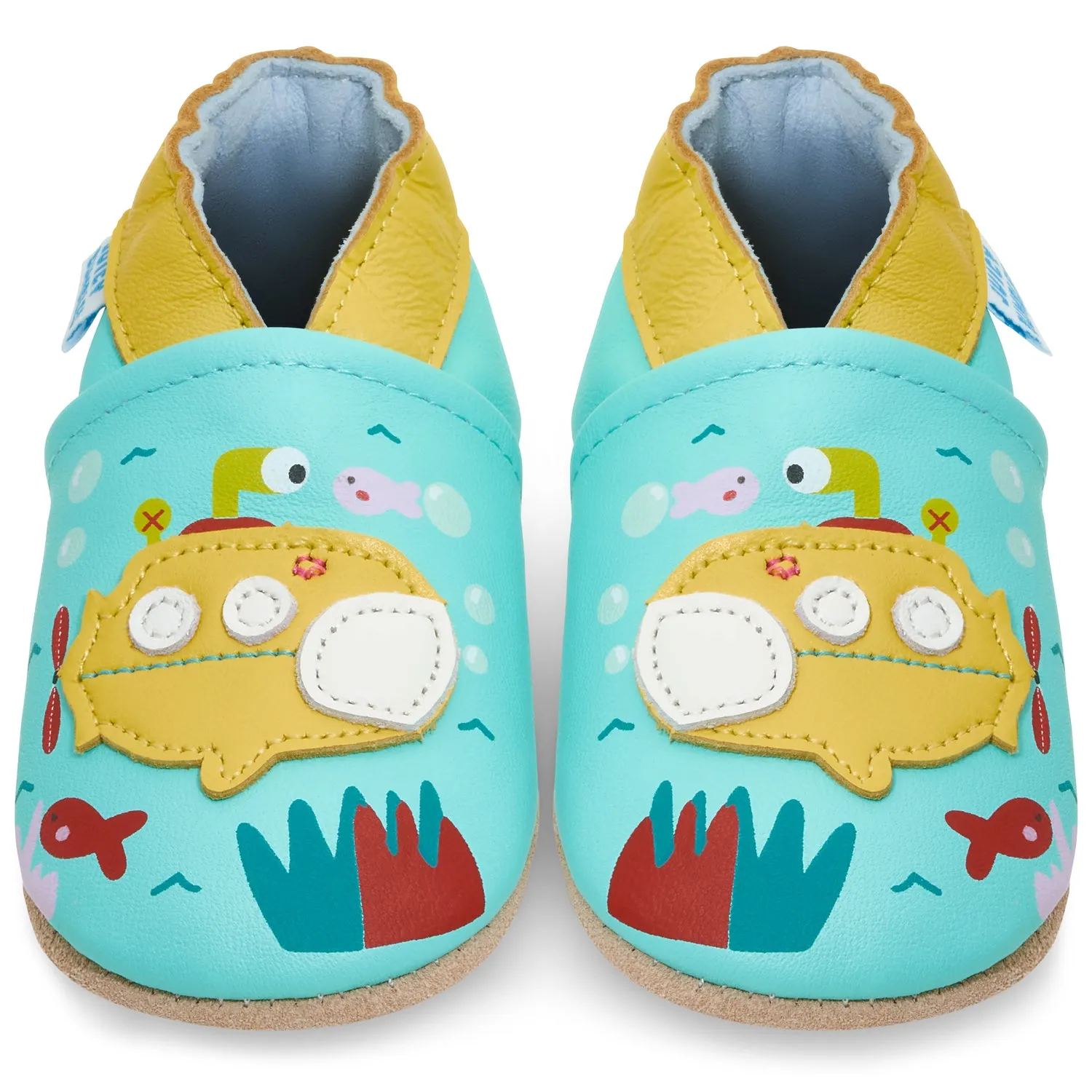 Submarine Soft Leather Baby Shoes
