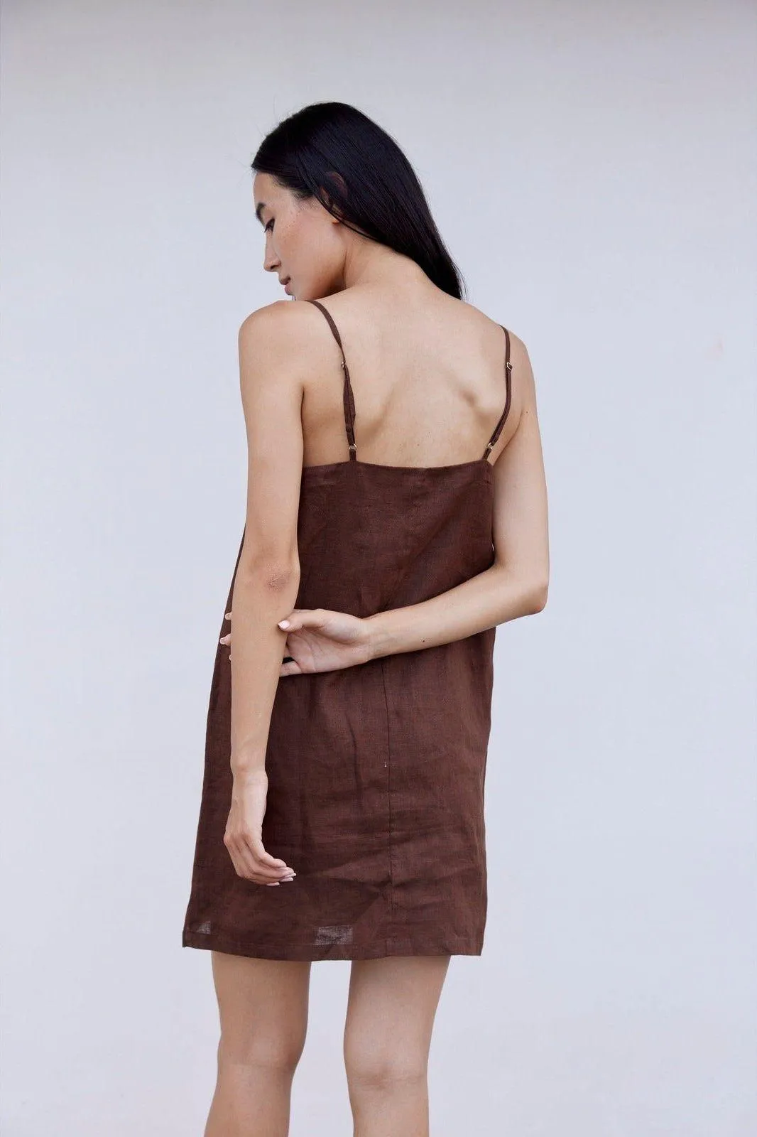 Suki Linen Mini Dress