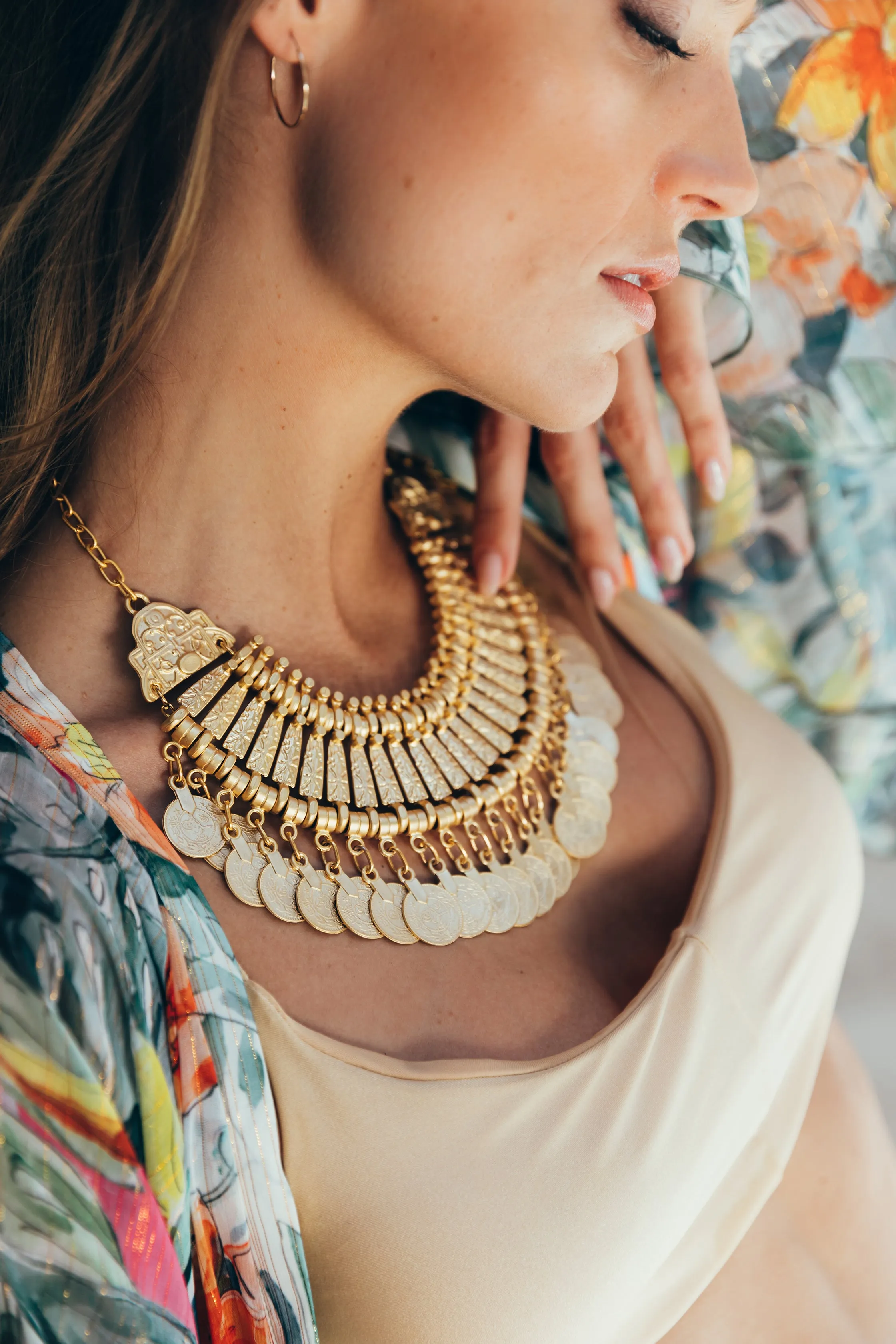 SukiSo Women's Cappadocia Collar in Gold