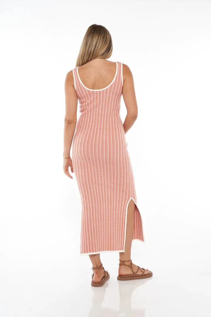 Sunset Column Knit Dress