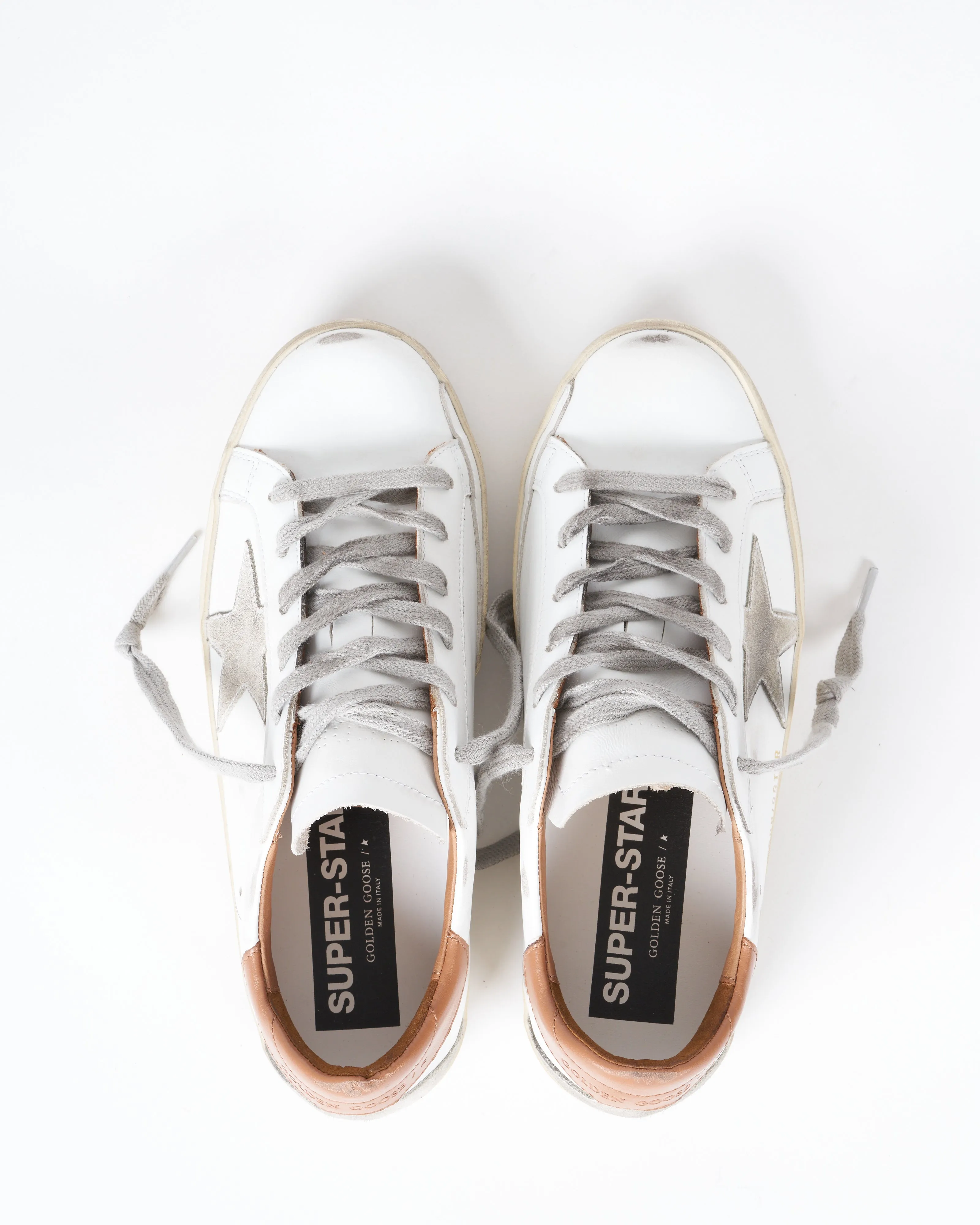 super-star leather upper