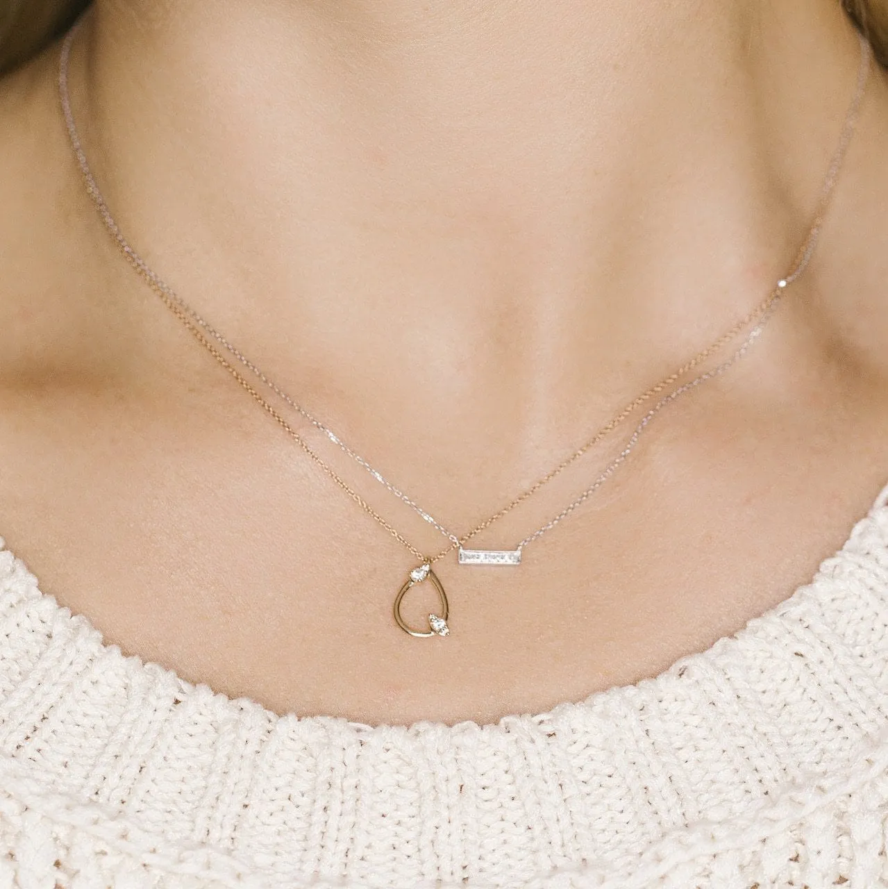 Sylvie Rose Mini Bar Necklace