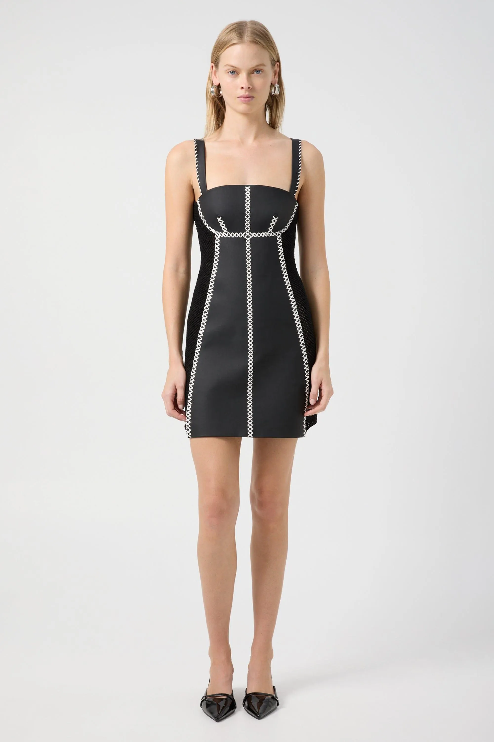 SYNERGY MINI DRESS | BLACK