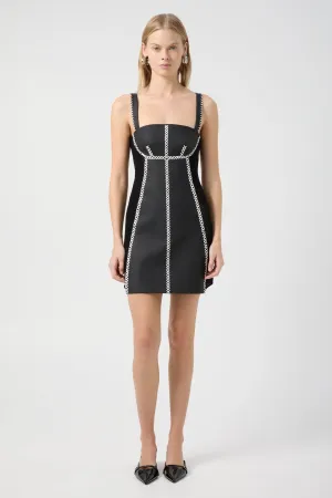 SYNERGY MINI DRESS | BLACK
