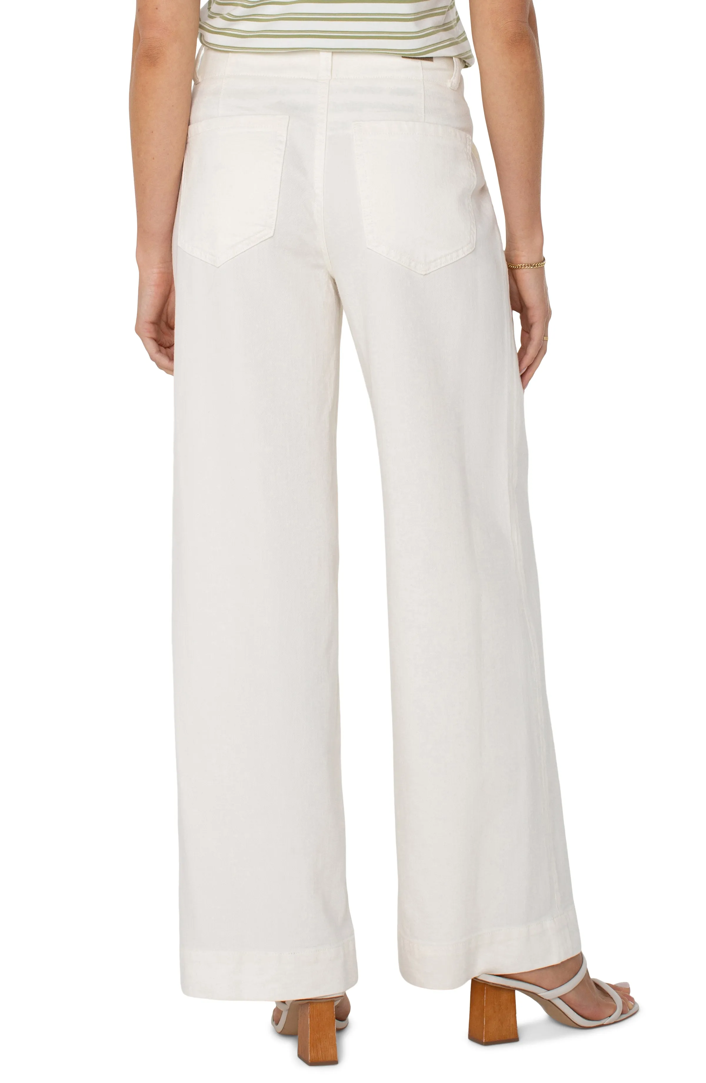 The Bowie Utility Pocket Wide Leg Pant