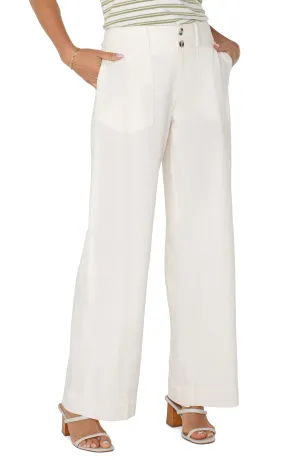 The Bowie Utility Pocket Wide Leg Pant