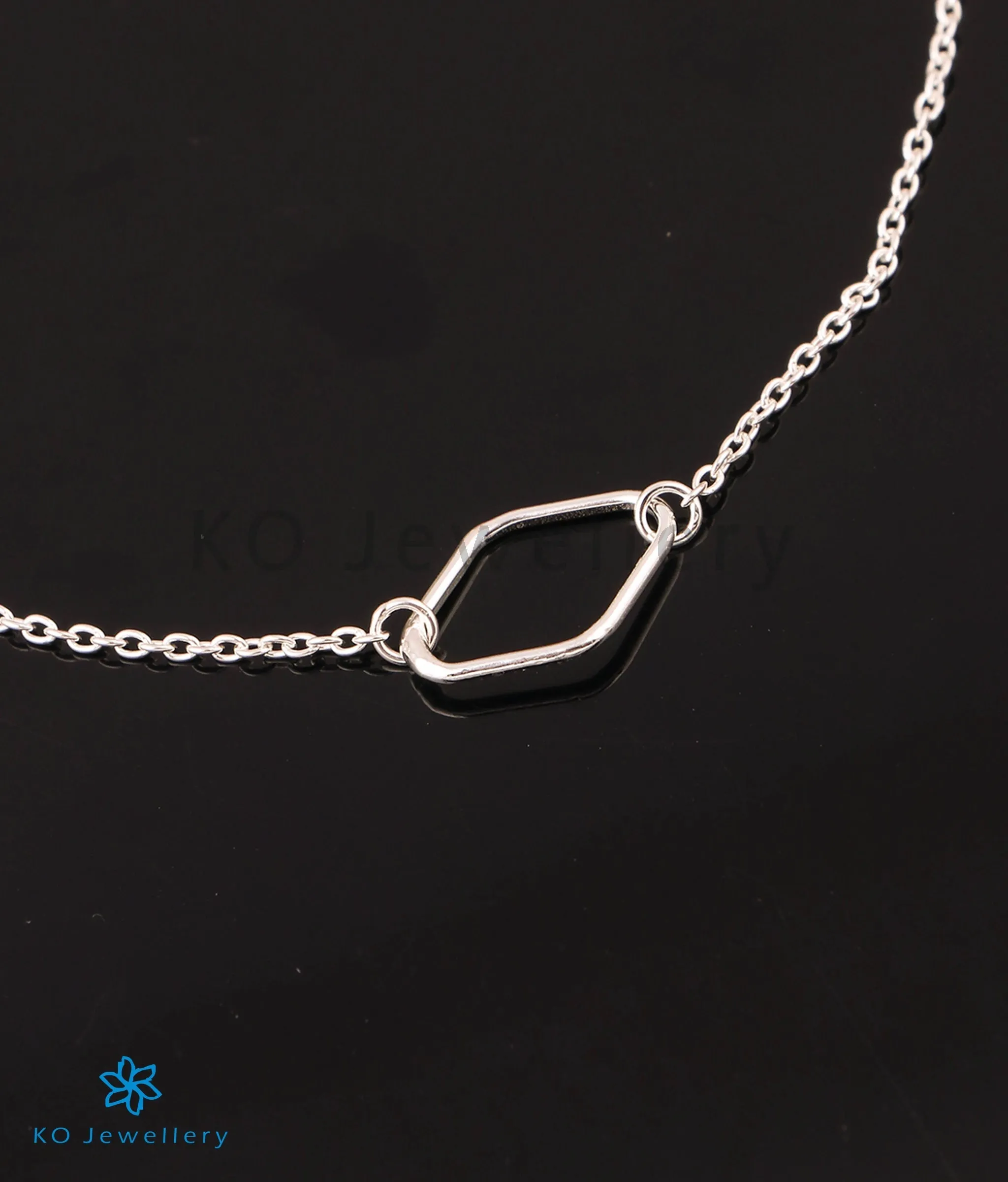 The Hex Silver Bracelet