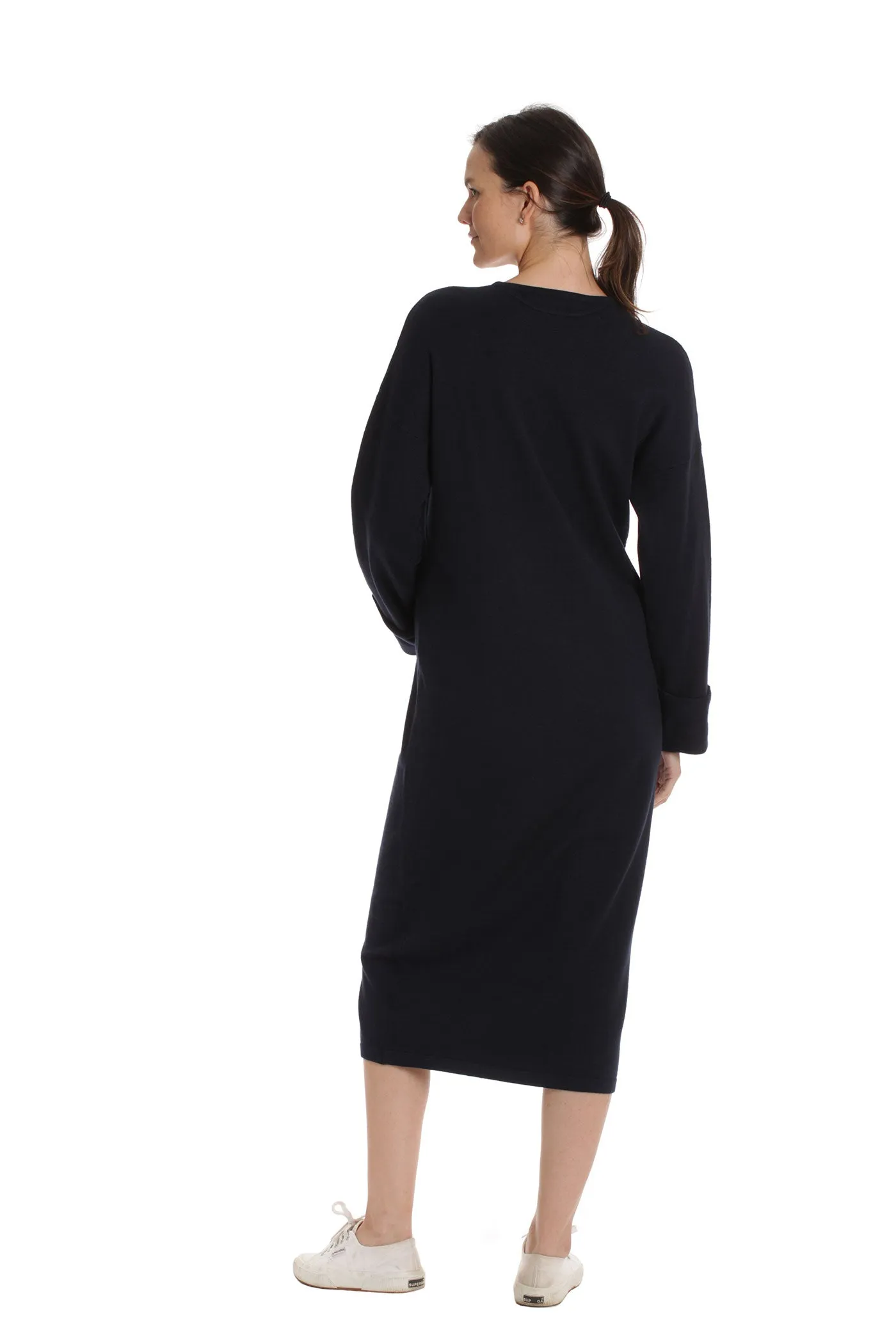 The Ivy Dress - Rainbow Speckled Black