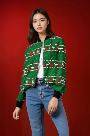 The Ultimate Christmas Bomber Jacket