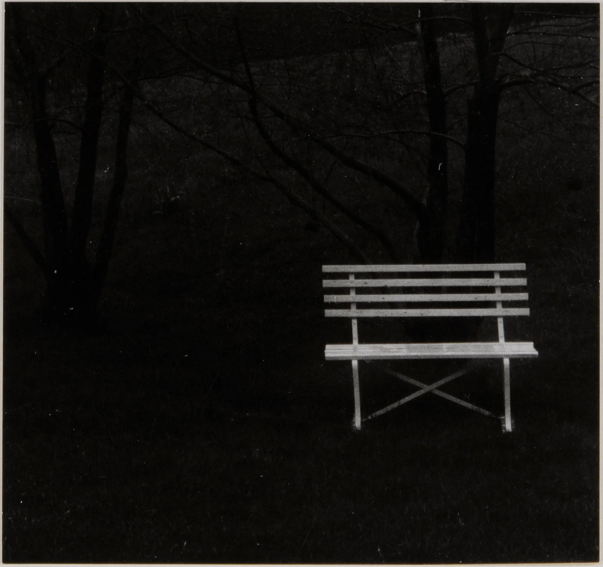 The White Bench, Near Kingston N.Y.