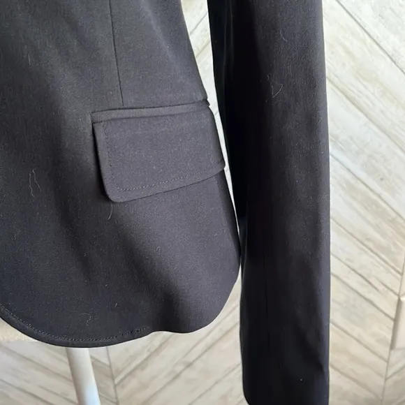 Theory black, fully lined 2 button blazer/jacket size 4