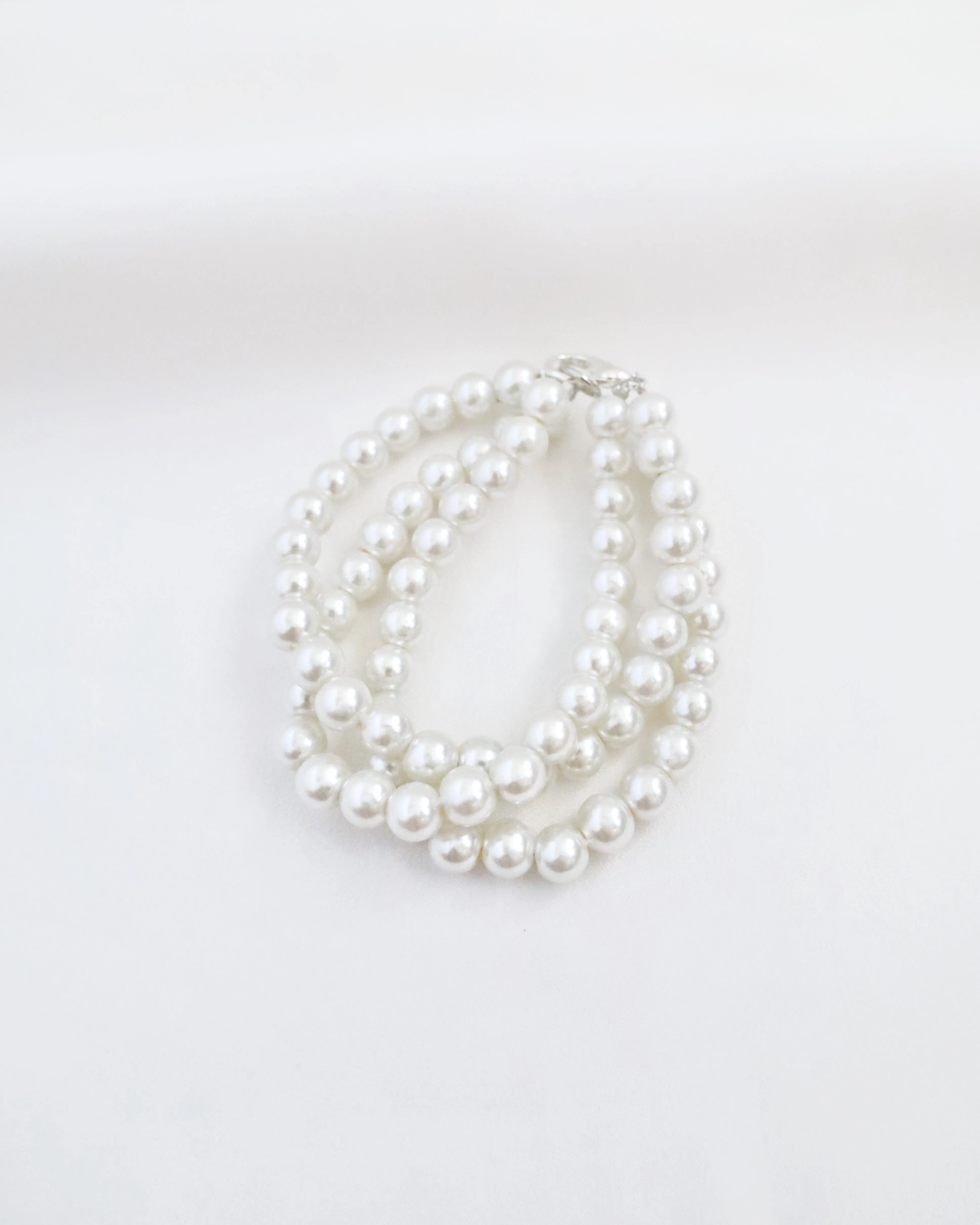 Three Layers Pearls Bracelet