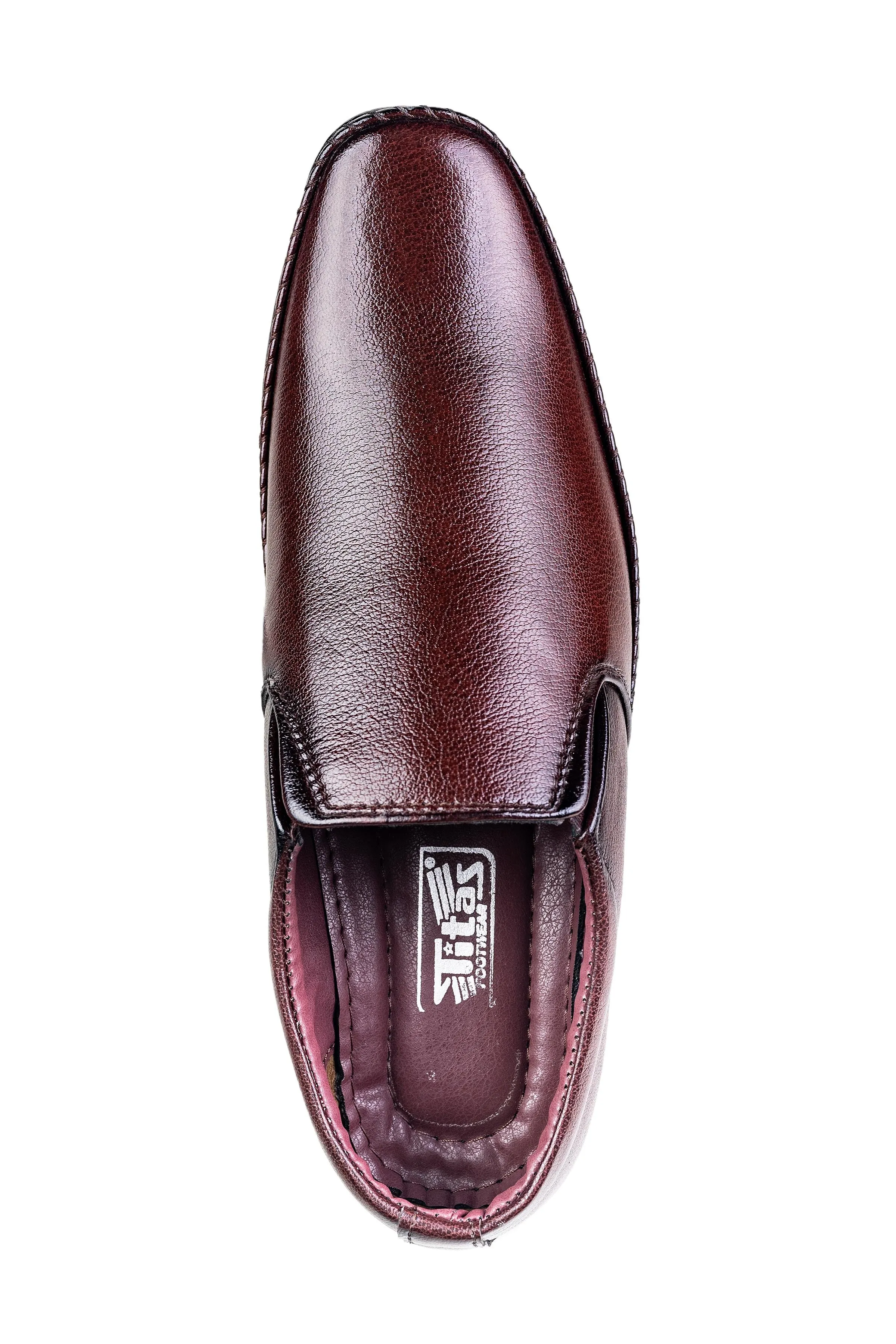 Titas Gents Brown Shoe