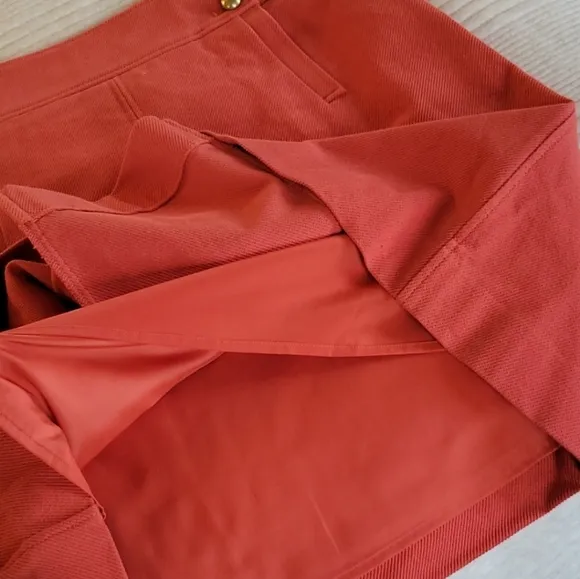 Tory Burch Red Canyon Thea Skirt