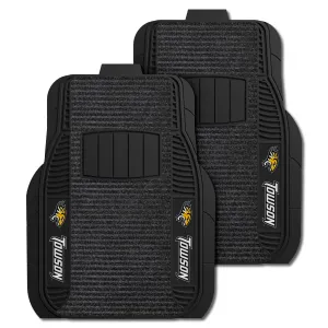 Towson University 2-pc Deluxe Car Mat Set