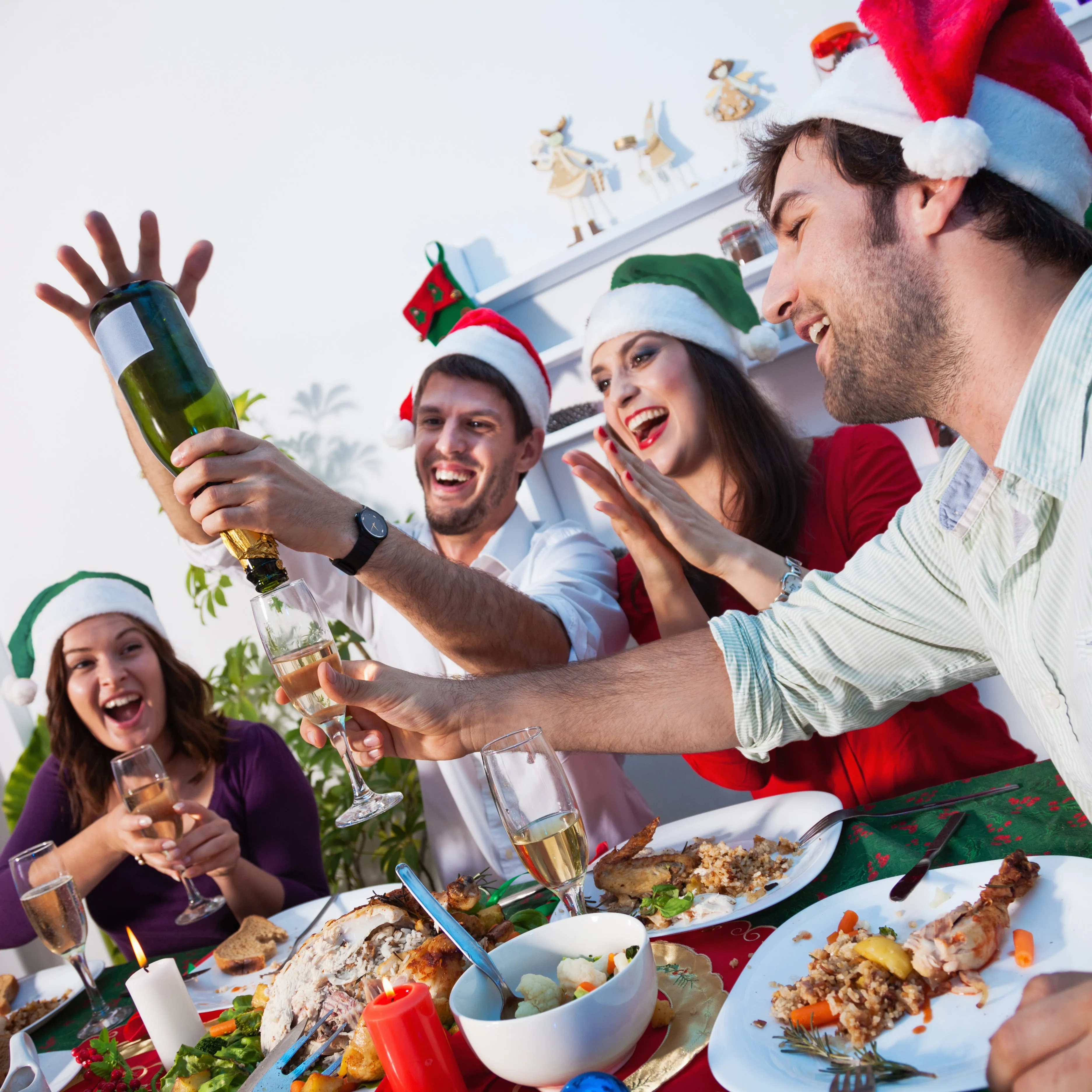 Traditional Christmas Santa Hats