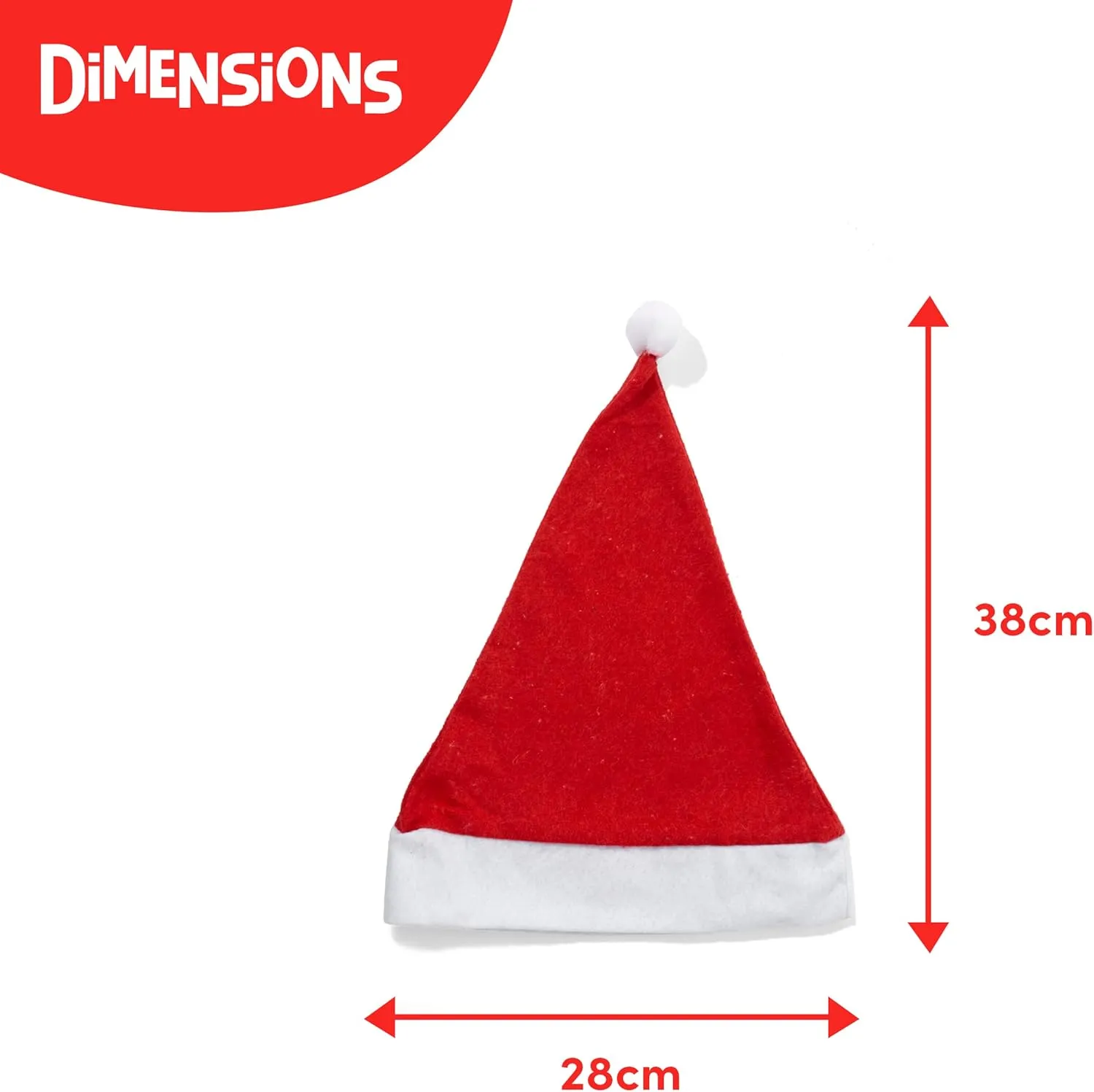 Traditional Christmas Santa Hats